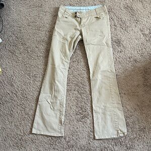 UNIONBAY Light Blue and Tan Pants